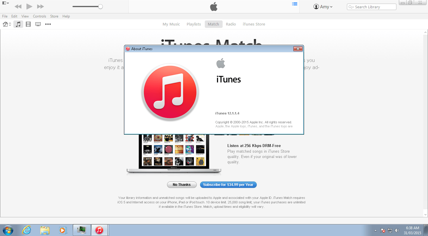iTunes Screenshot