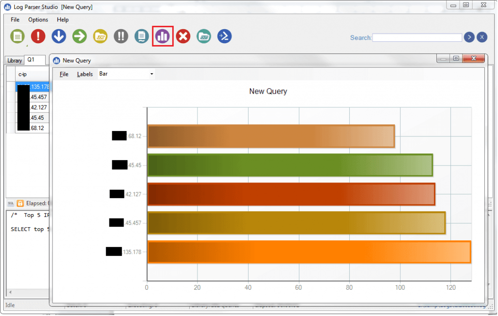 Log Parser Studio Screenshot