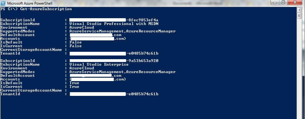 PowerShell Screenshot