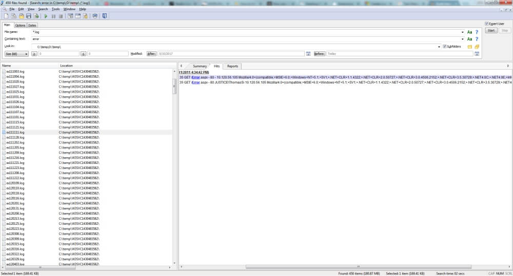 Agent Ransack Screenshot
