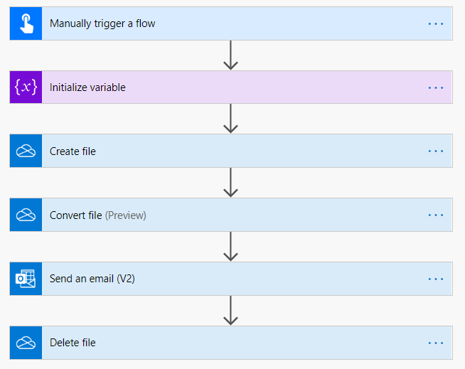 Microsoft Power Automate Screenshot