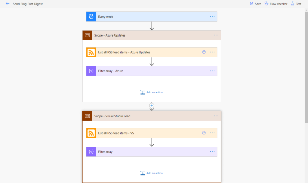Microsoft Power Automate Screenshot