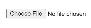 HTML File Input Screenshot